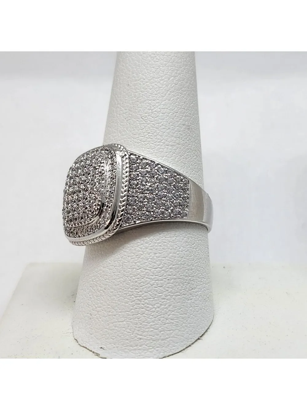 Brand new sterling silver 925 multi Cz Ring